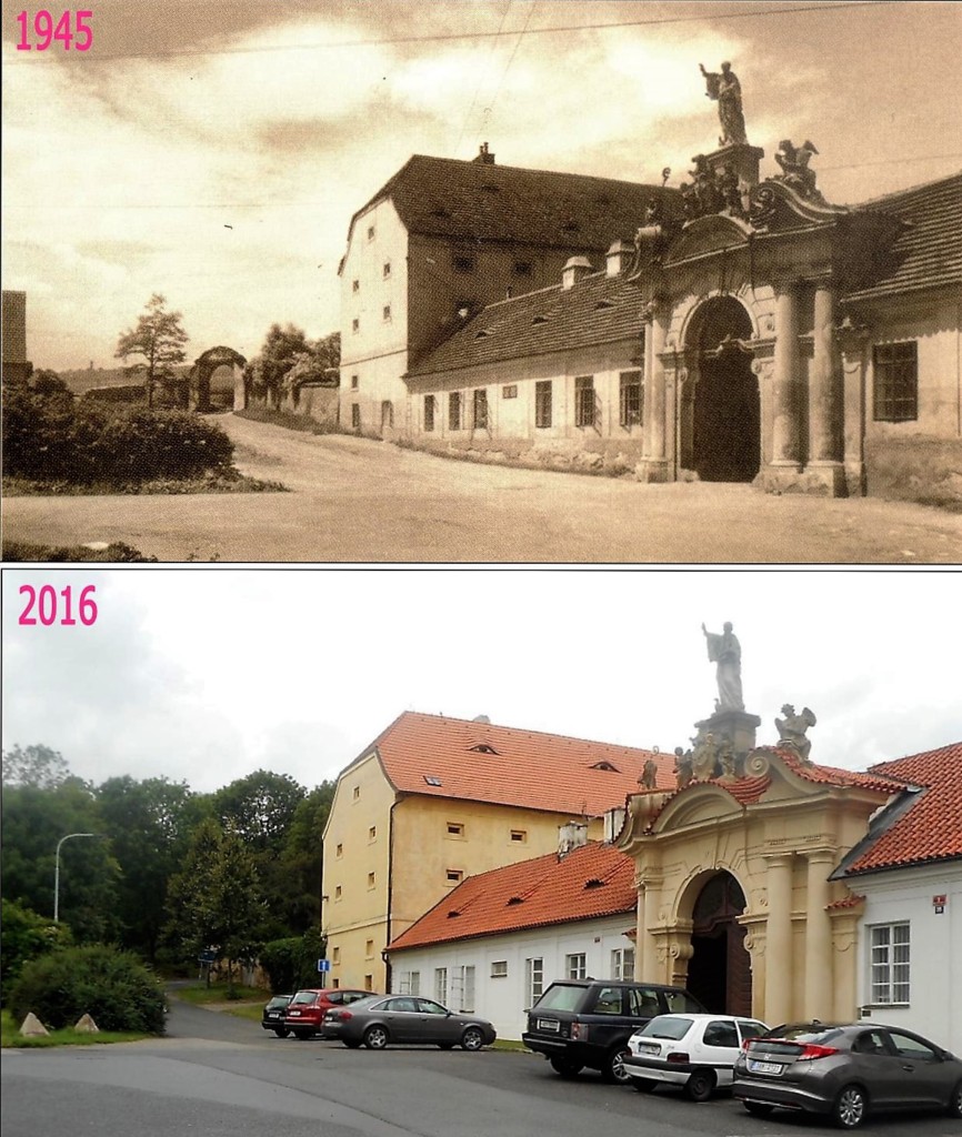 Břevnov, klášter – Foto a koláž: Václav Víšek