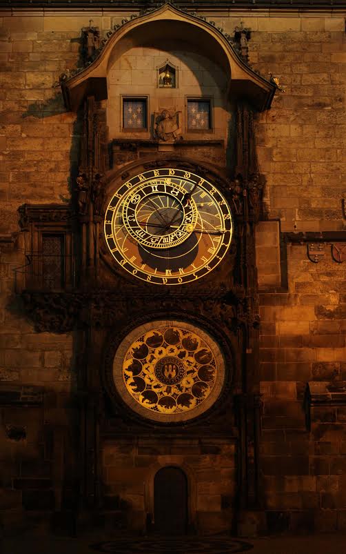 Noční orloj - Foto: Jaroslav Juřička