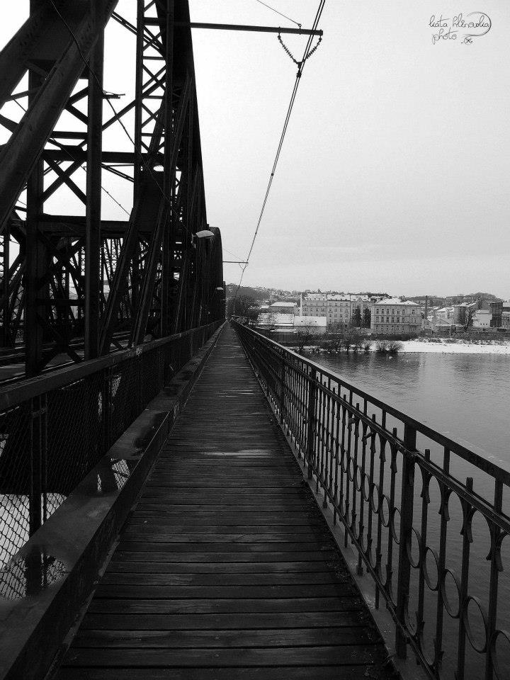 7.Železniční most (výjimečně uváděný s přívlastkem vyšehradský) propojuje vltavské břehy v Praze u Výtoně (bývalé Podskalí) pod Vyšehradem a Smíchov. Most není oficiálně pojmenovaný, v mapách je běžně označován podobně jako jiné nepojmenované železniční mosty slovy železniční most (s malým písmenem), v tomto případě je však toto označení vžité jako neoficiální vlastní jméno. Foto: Káťa Hlinovská