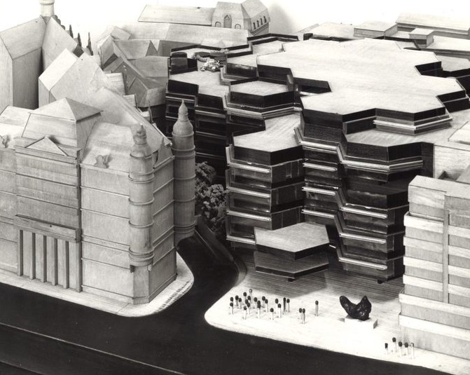 Model obchodního domu Kotva