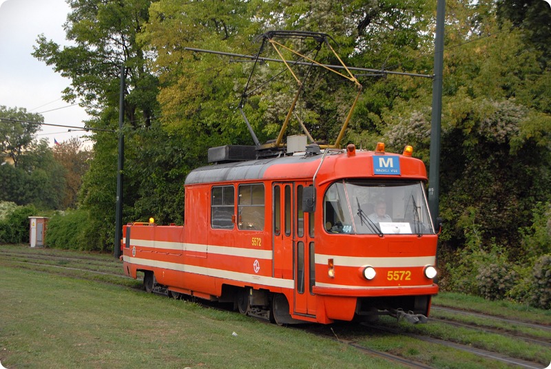 Mazací tramvaj - Foto: DPP - Michal Chrást 