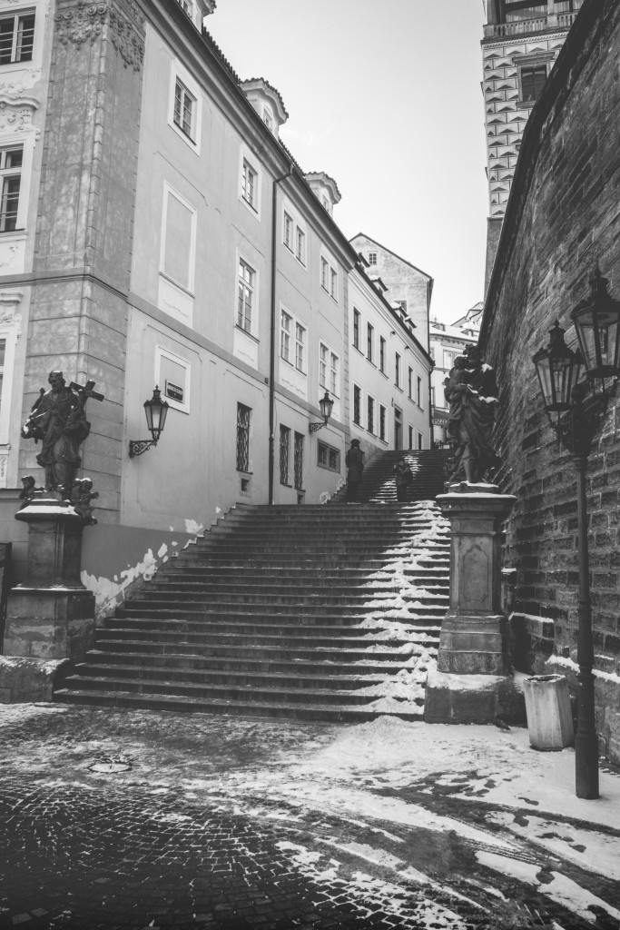 Černobílá krása zimní Prahy - Foto: 2016 © Ales Nahly, Photographer