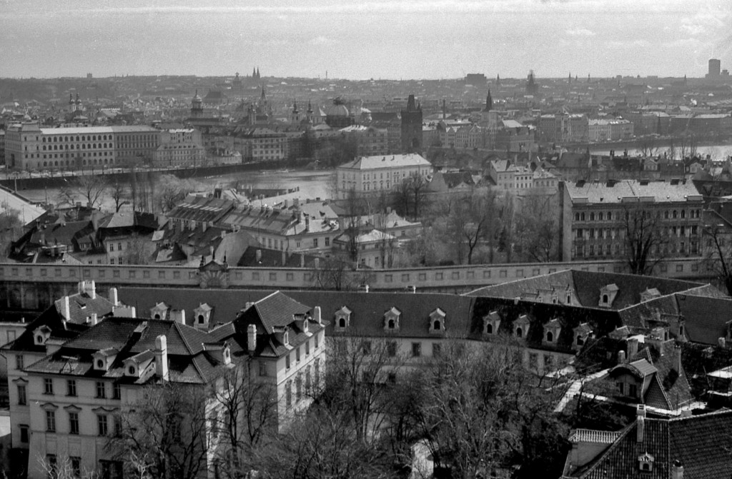 Panorama Prahy; 1981 - Foto: Miroslav Fapšo