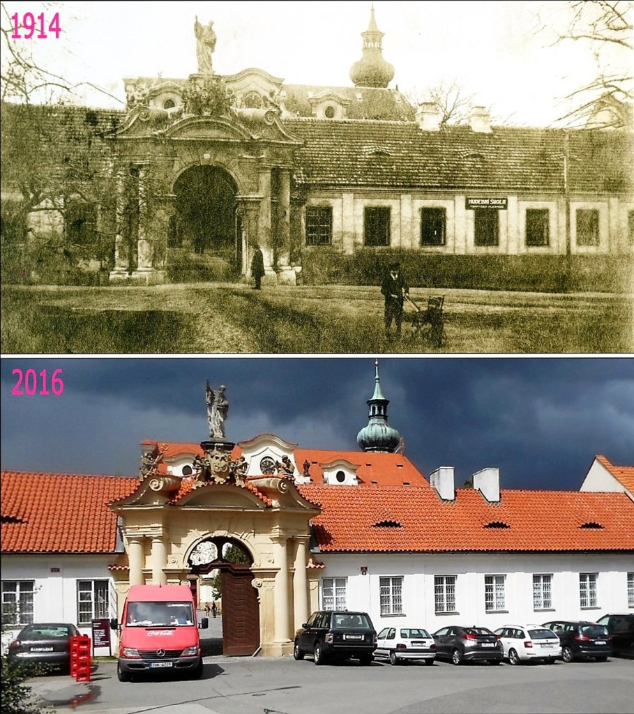 Břevnov, klášter – Foto a koláž: Václav Víšek